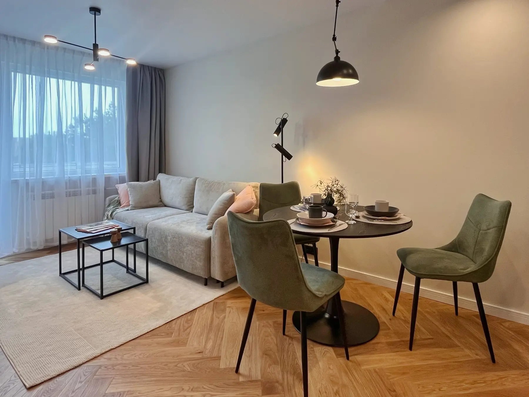 From a one-room to a two-room apartment